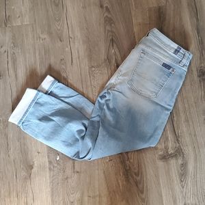 3/100 7 for all mankind Kimmie crop size 28